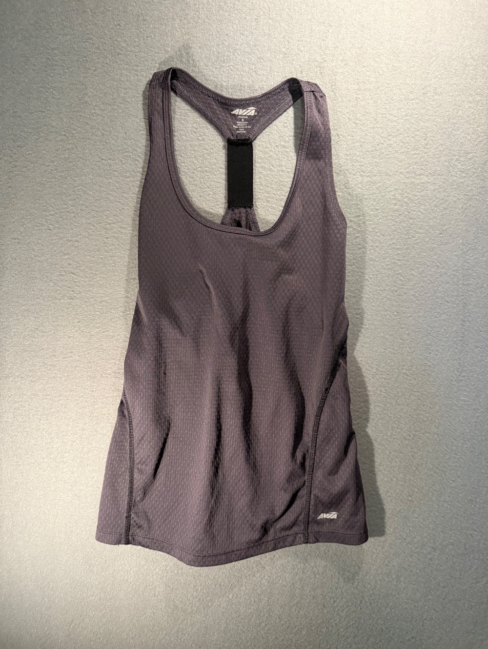 Avia Women's Small Black Racerback Athletic Tank Top